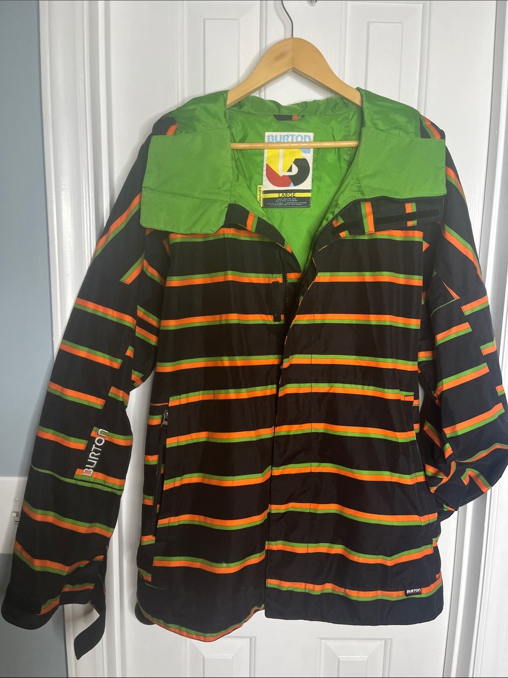 Burton Jacket Dryride Launch Snow Boarding Skiing Y2K Gorpcore Retro Size Large